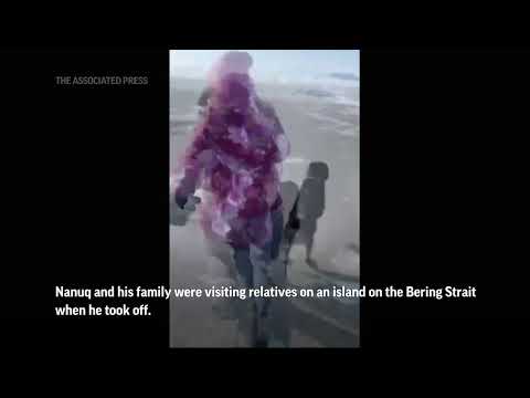 AK family, dog  reunited after sea ice journey