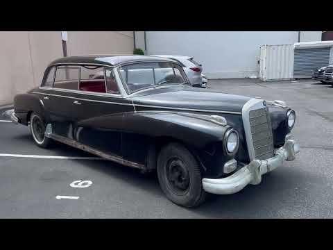 Original 1959 Mercedes 300D 'ADENAUER' Saloon