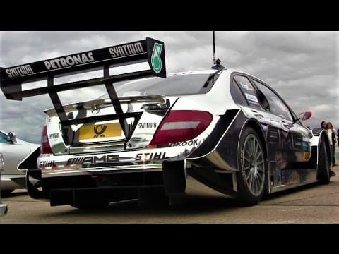 Mercedes-AMG C 63 DTM Coupe - Start Up, Loud Revs, Acceleration
