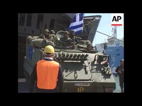 Albania - Arrival of international force