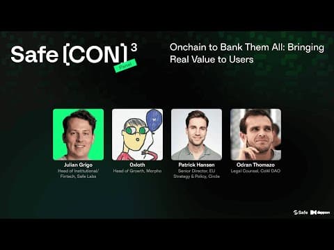 Onchain to Bank Them All: Bringing Real Value to Consumers