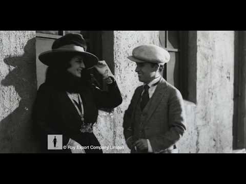 Chaplin & Maxine Elliott — rare archival footage