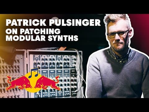 Patrick Pulsinger on patching modular synths | Red Bull Music Academy