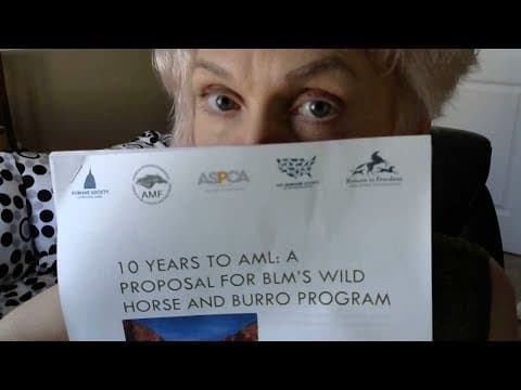 Debate Challenge Is Humane Society ASPCA selling out wild horses?