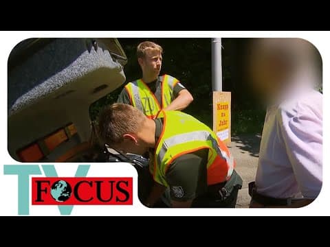 Zollkontrolle an der Grenze — Schmuggel in die Schweiz
