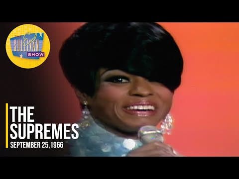 The Supremes perform You Can't Hurry Love on The Ed Sullivan Show