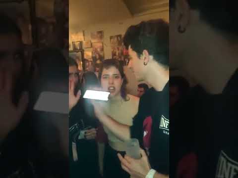 Entrevista en la discoteca Florida 135