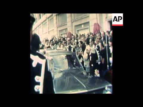 The funeral of Santiago Bernabeu