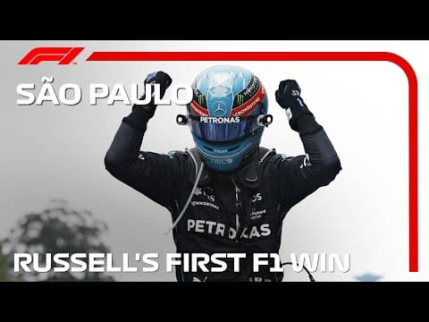 Russell's first win - Brazil 2022