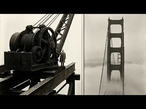 The Machines That Built the Golden Gate Bridge (1933-1937)