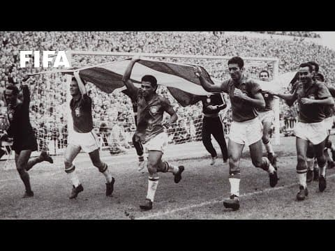 Brazil win their first — Sweden 1958