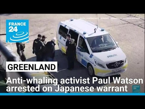 Anti-whaling activist Paul Watson arrested in Greenland on Japan warrant • FRANCE 24 English