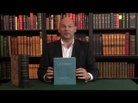 A signed first edition of Ulysses