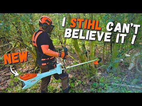 The Most Powerful Battery Powered Clearing Saw In The World!