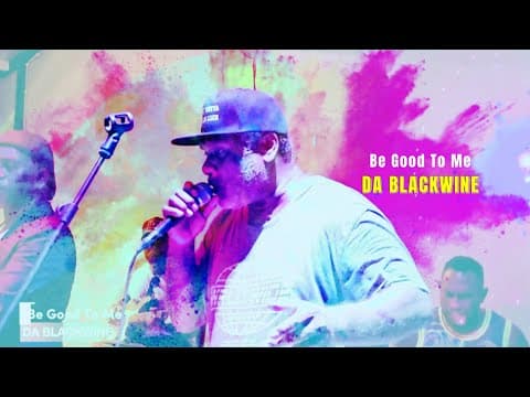 Da Blackwine - Be Good To Me | Daniel Rae Costello Cover | Live At ATL Harbour View Lounge | 🇸🇧🌴🎵
