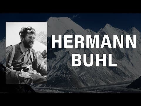 HERMANN BUHL - Erstbesteiger von Nanga Parbat und Broad Peak | Legenden im Porträt
