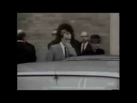 Footage described as the funeral service