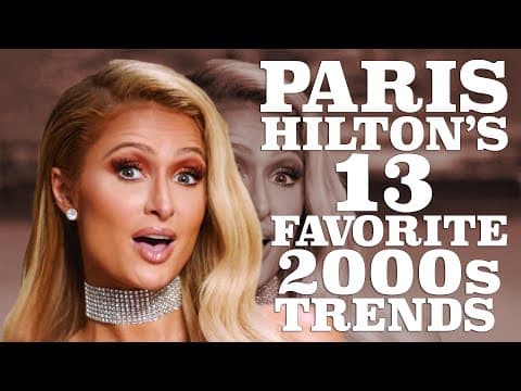 Paris breaks down her favorite 2000s trends (W Magazine)