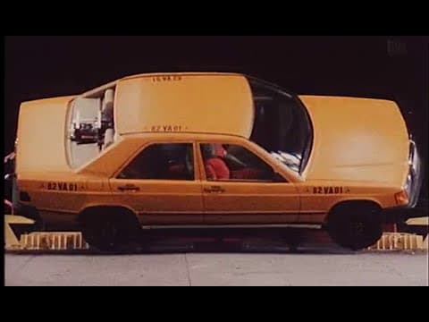Mercedes Benz 190-Class (W201) Design Technology Rare Development Film & Footage (English Subtitles)