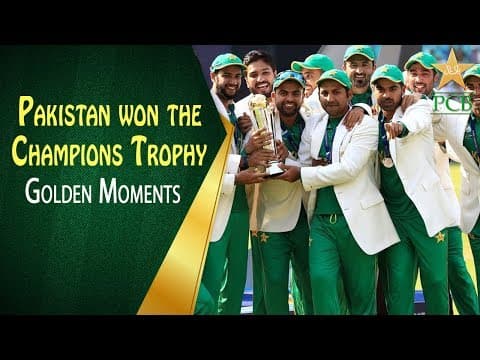 Pakistan Wins Champions Trophy