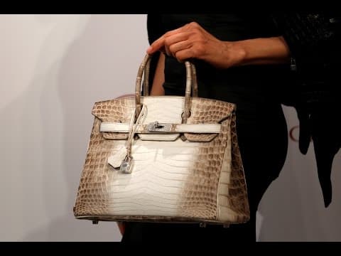 Birkin Bag Went for 300K at Christie's