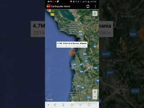 4.7 Earthquake Durrës, Albania 26-11-19
