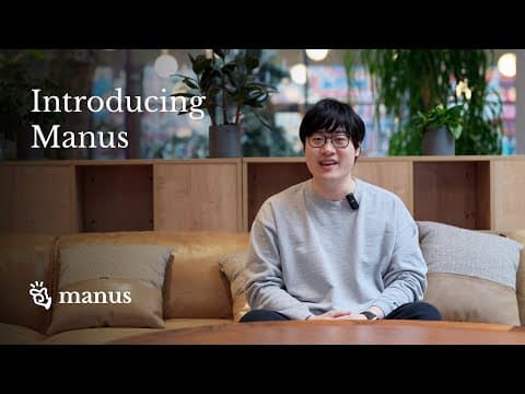 Manus AI Agent Demo