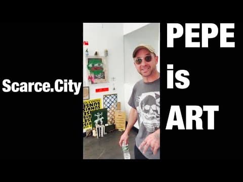 Pepe is Art exhibition tour