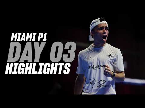 Miami Premier Padel P1: Day 3 - Men Highlight