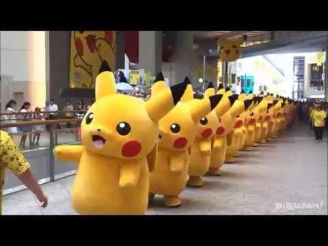 Pikachu Outbreak 2016 — Pikachu parade in Yokohama