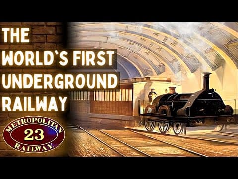 The world's first underground railway