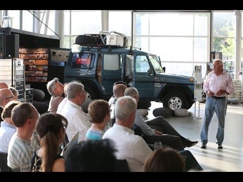 Gunther Holtorf's lecture on 26 years around the world in a 300 GD