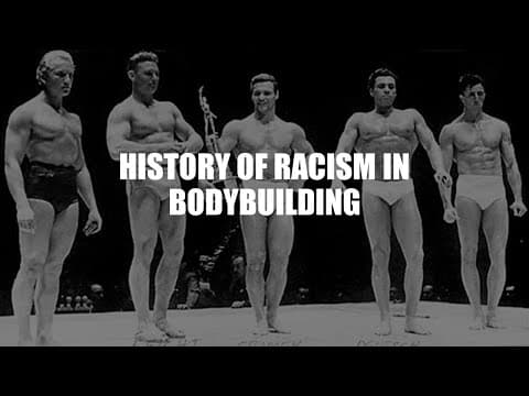 THE RACIST HISTORY OF BODYBUILDING AND THE AAU MR AMERICA!