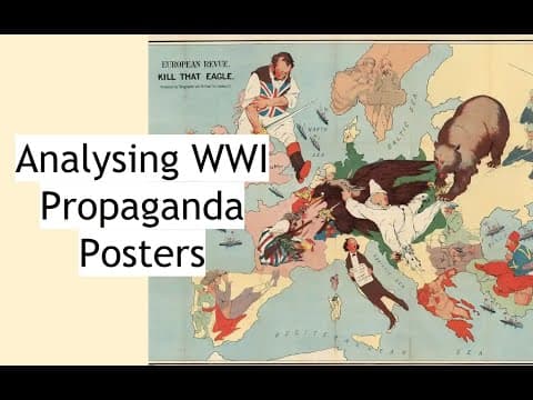 Analysing First World War posters