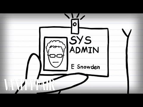Vanity Fair's animated account of the Snowden affair