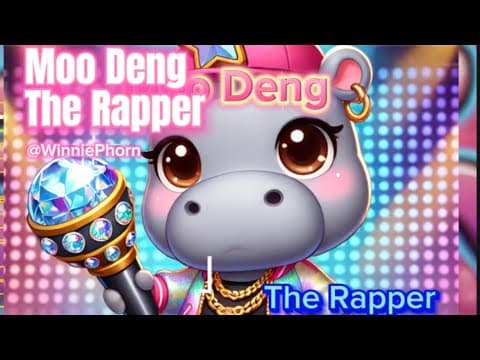 Moo Deng - The Rapper of the Zoo (Theme song)
