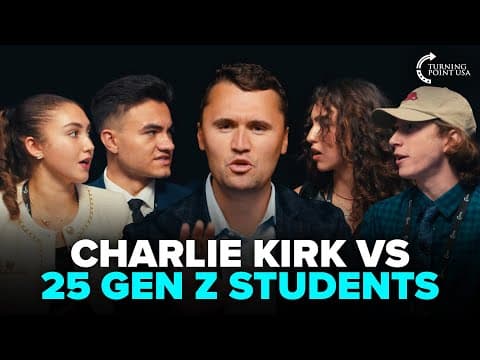 Kirk debates Gen Z participants on Israel and Gaza