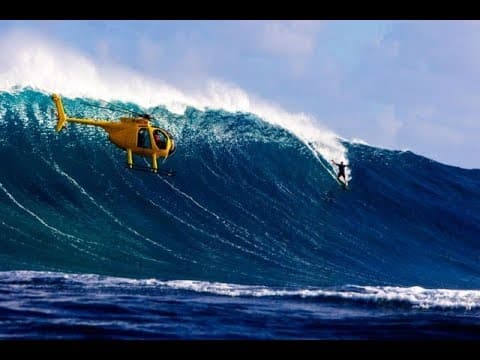 Laird Hamilton tow-in at Jaws