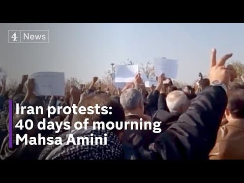Mahsa Amini: Protesters take to Iran’s streets 40 days after her death (2 of 2)
