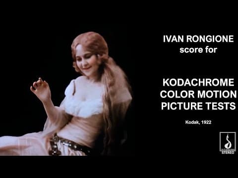 Kodachrome Color Motion Picture Tests (1922)