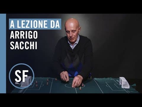 Sacchi explains his Milan with Subbuteo