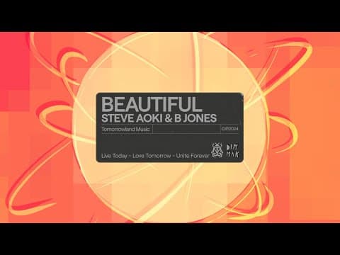 Steve Aoki, B Jones - Beautiful (Official Audio)