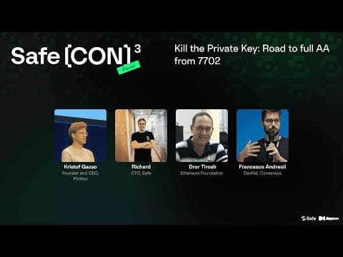 Kill The Private Key: Road to Full AA from 7702