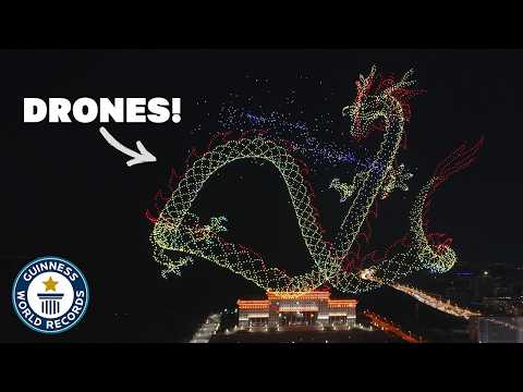 Incredible Drone Display is World's Biggest Ever