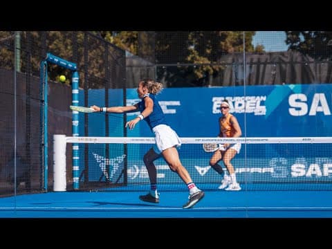 FIP JUNIORS EUROPEAN PADEL CHAMPIONSHIPS - Day 4 - Highlights