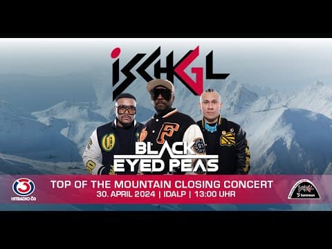 Top of the Mountain Closing Concert mit Black Eyed Peas