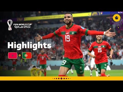 Morocco become the first African semi-finalists