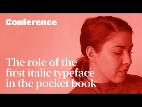 Italic type and the portable book