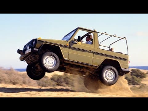 Geländewagen cross-country testing footage, 1979