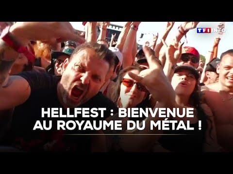Hellfest: bienvenue au royaume du métal (TF1 Info)